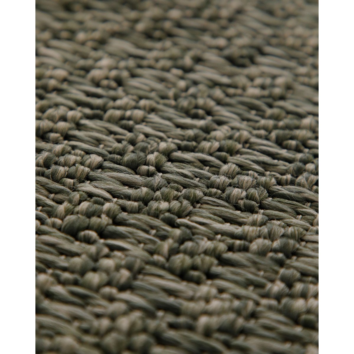WECONhome Miami South Beach, tufté main, tapis poils courts, motif carreaux, certifié OEKO-TEX® ,  Miami South Beach gris olive, WECON HOME