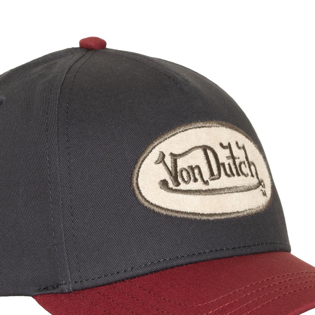 Casquette Baseball Terry bordeaux/bleu marine/beige/kaki, VON DUTCH
