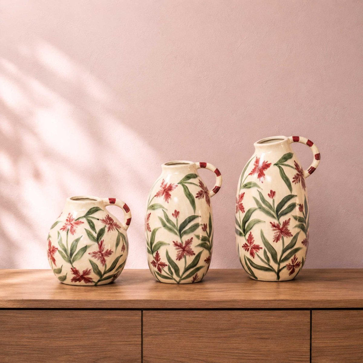 Vase Eglantine 18x29.5 - EGLANTINE multicolore, TABLE PASSION