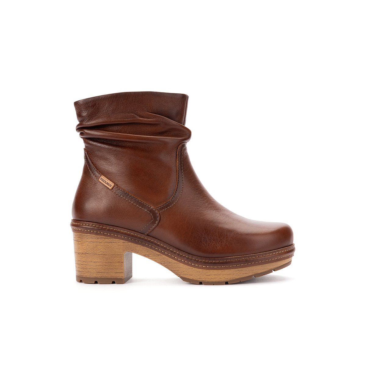 Bottines à talon cuir Sort cuero, PIKOLINOS