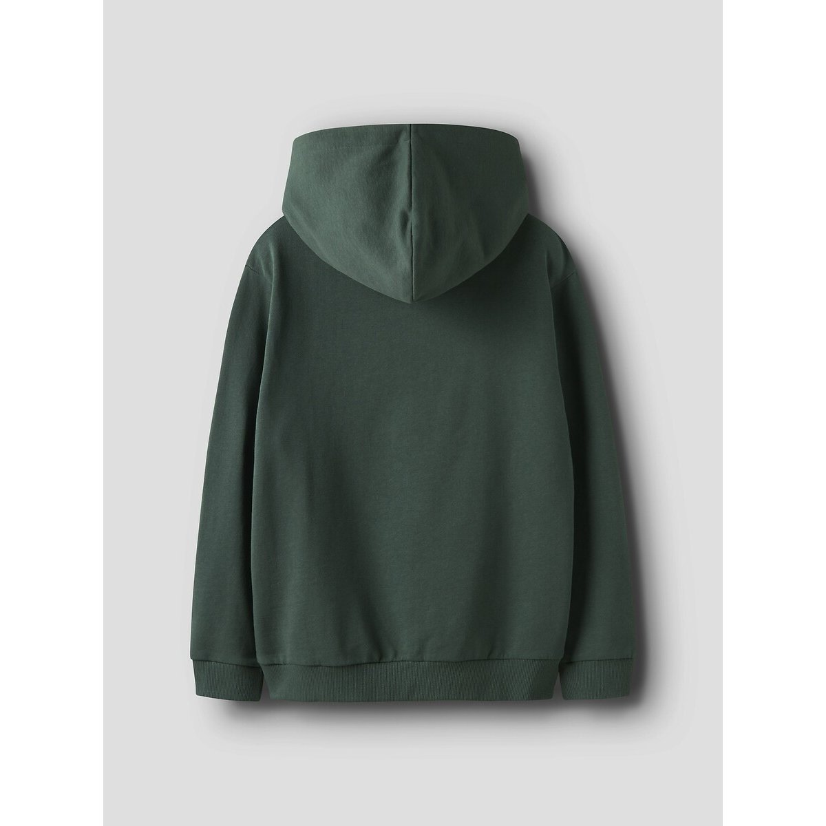Sweat à capuche avec tête de mort vert, NAME IT