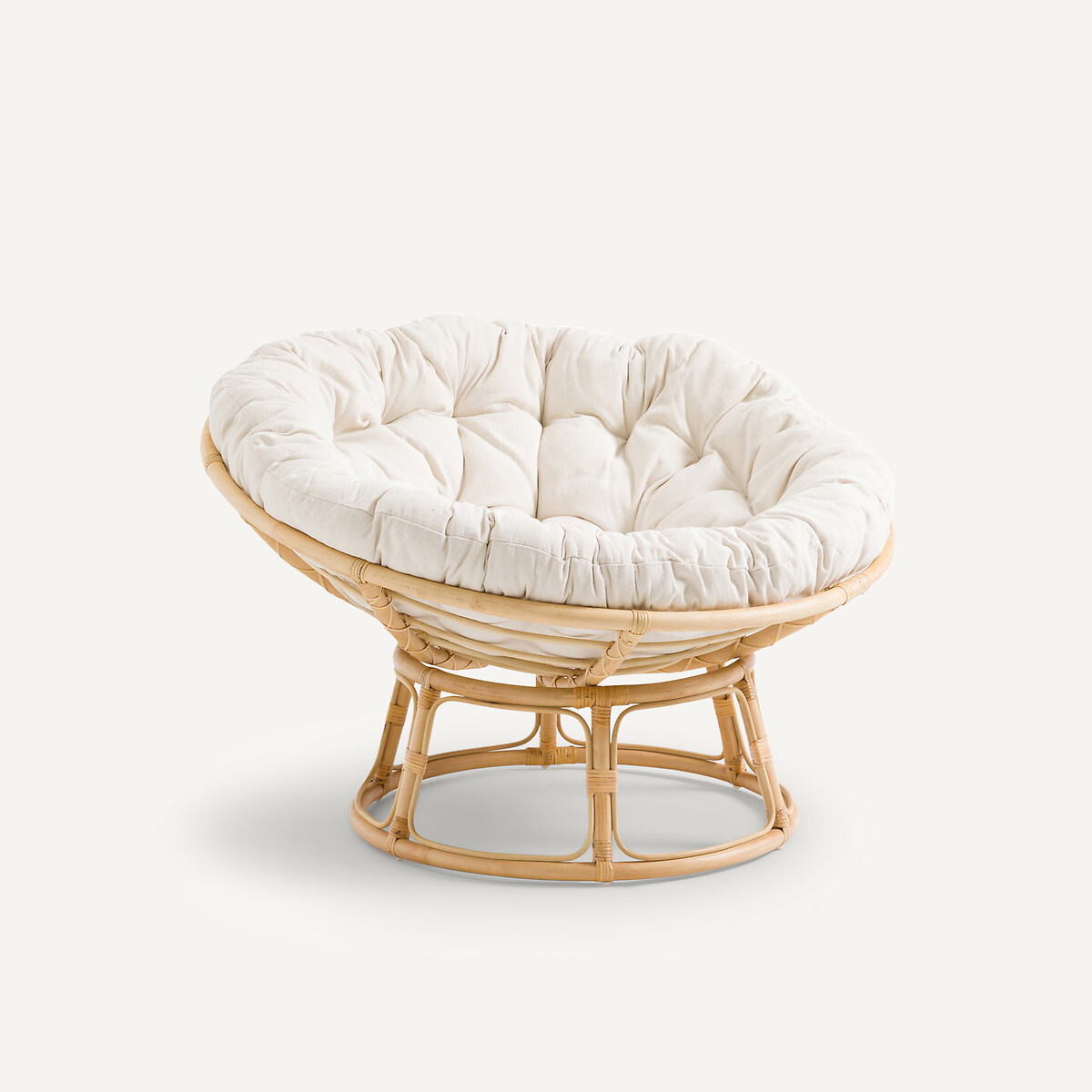 Papasan-Sessel ARANIAS aus Rattan natur, AM.PM