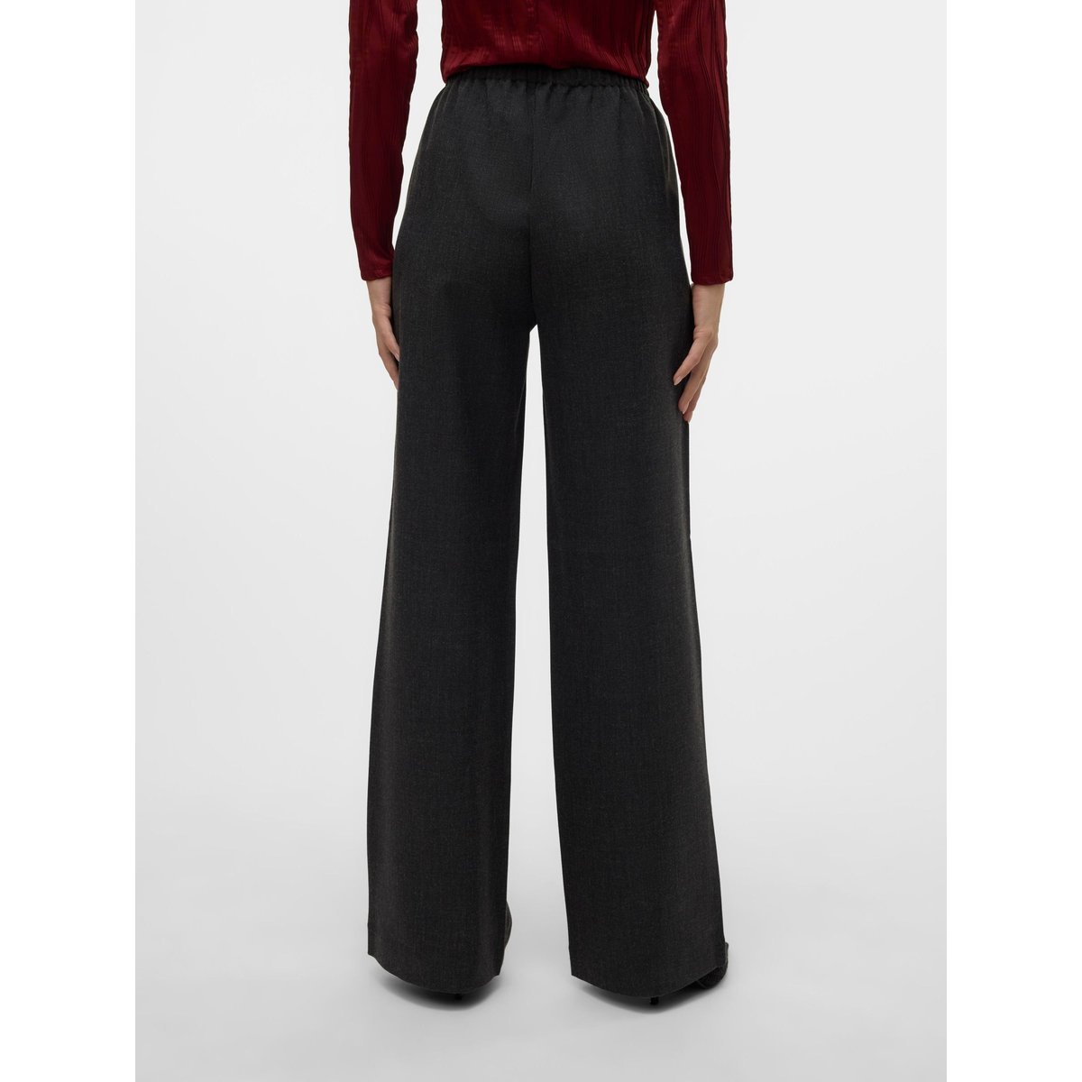 Pantalon dark grey melange, VERO MODA