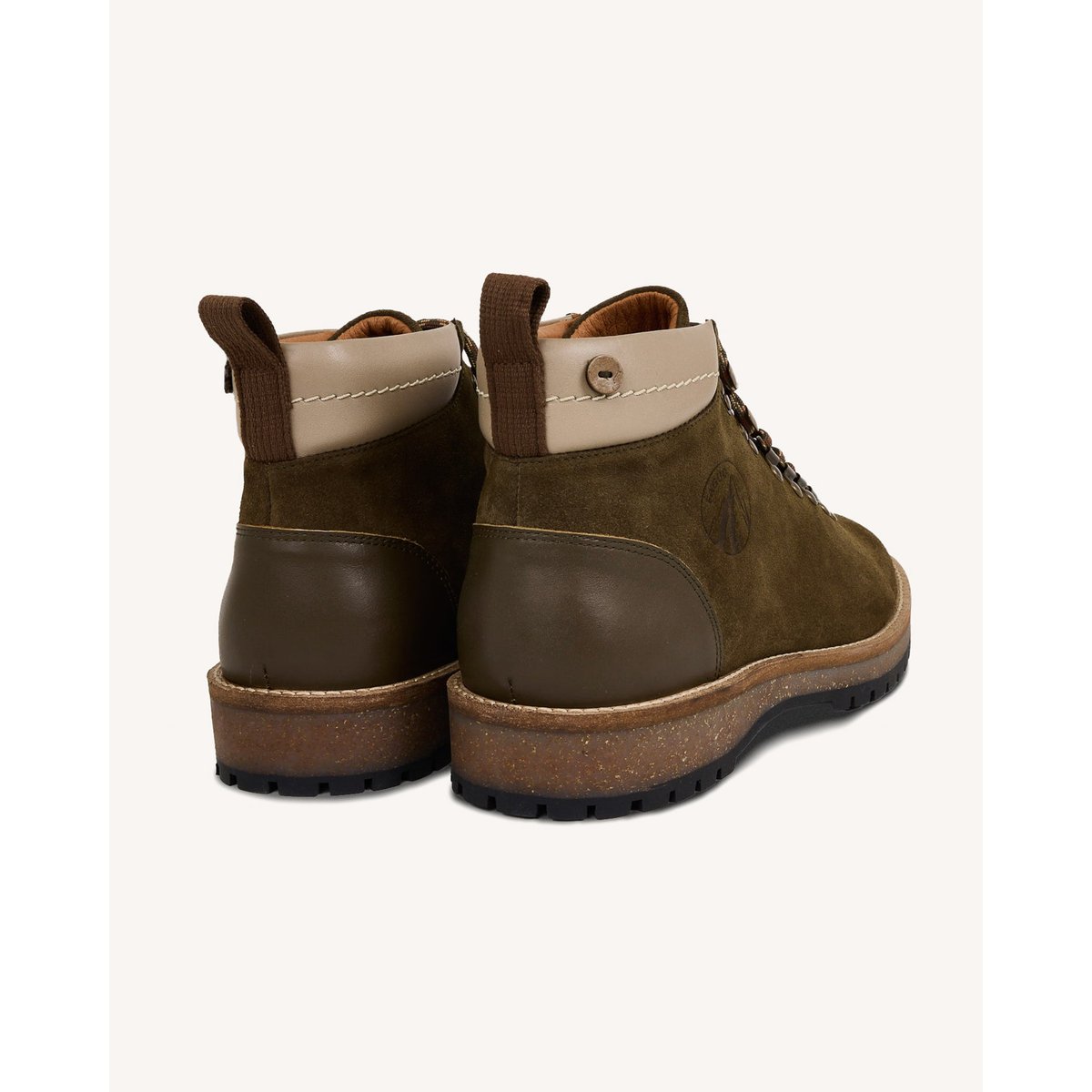 Chaussures cuir HAWTHORN kaki, FAGUO