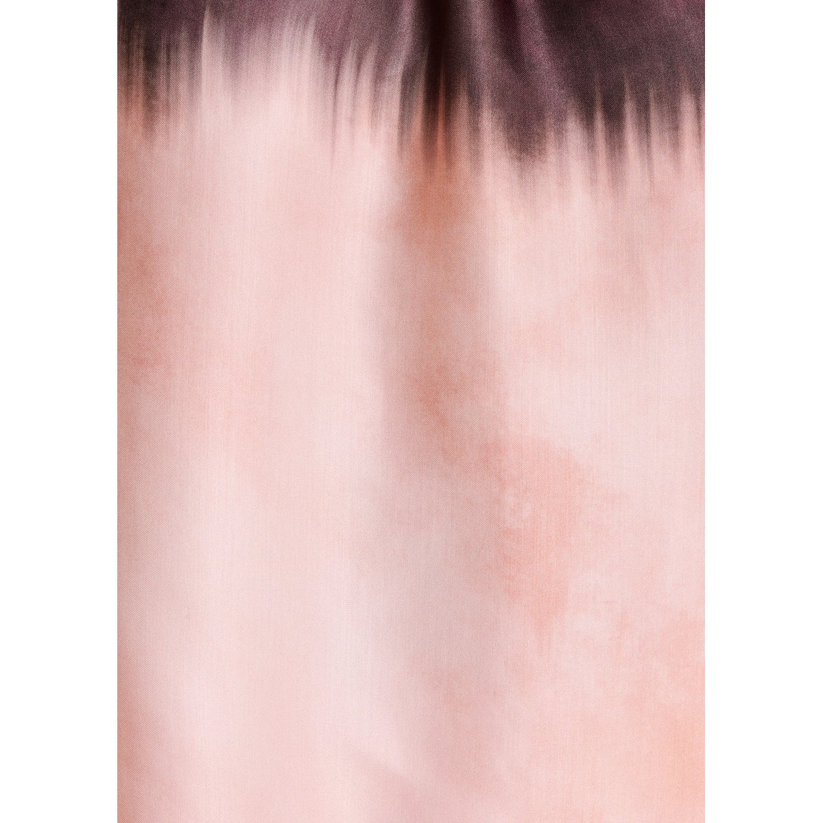 Top fluide sans manches en satin à imprimé tie & dye rosewood, LA FEE MARABOUTEE