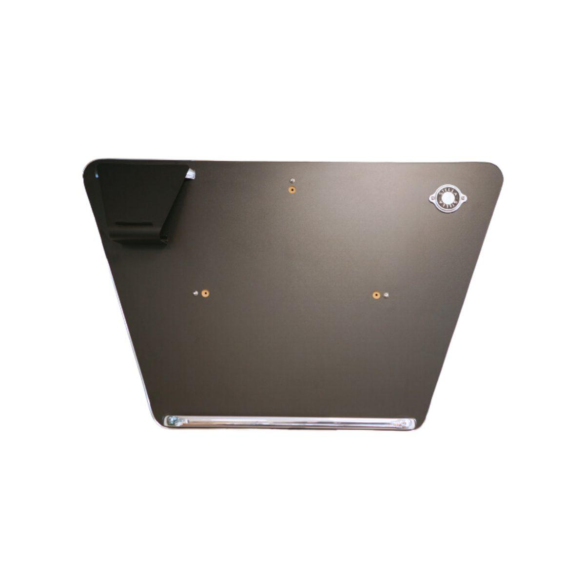 Support noir de fléchette + cible beige, STELLA