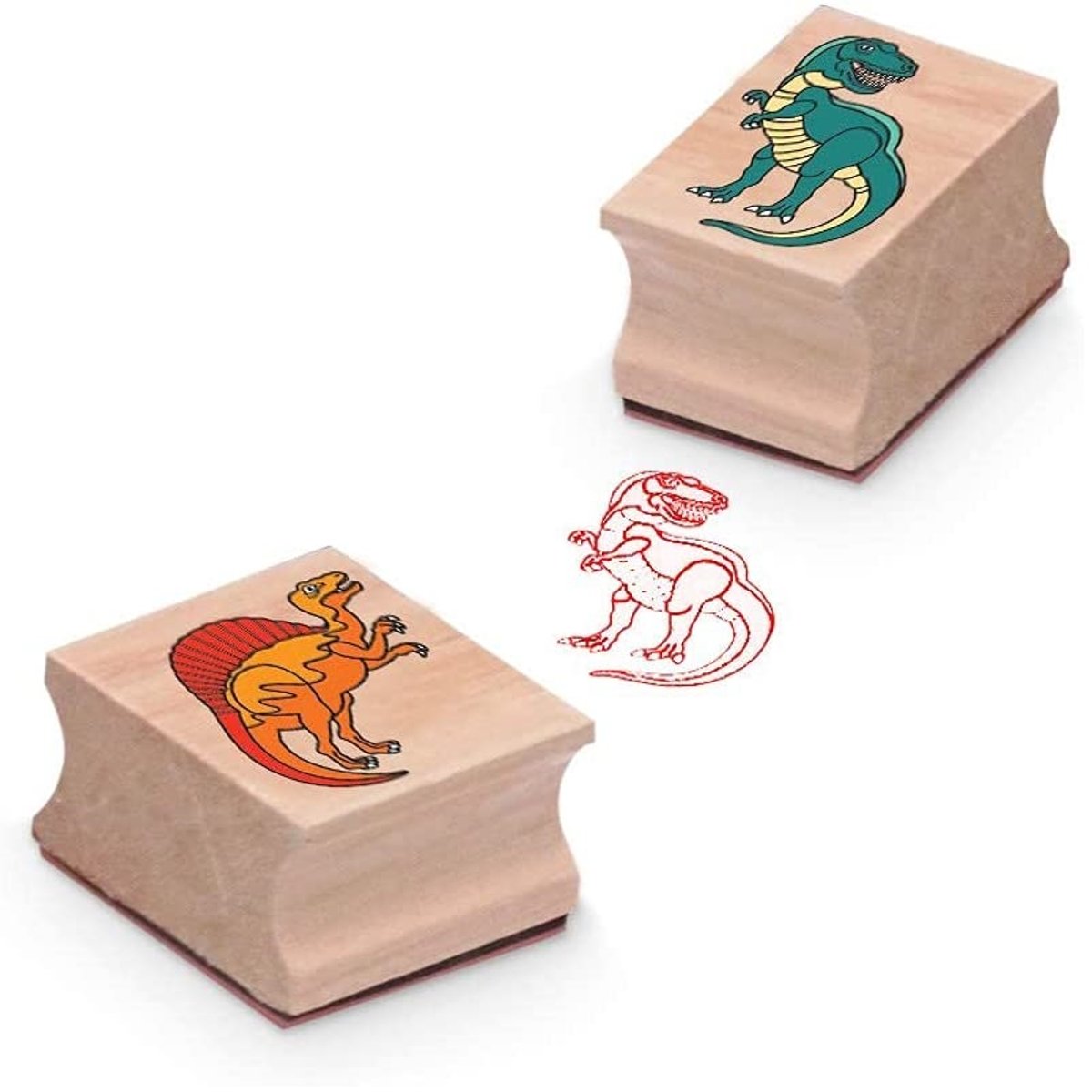 Tampons encreurs Dinosaures vert, MELISSA & DOUG