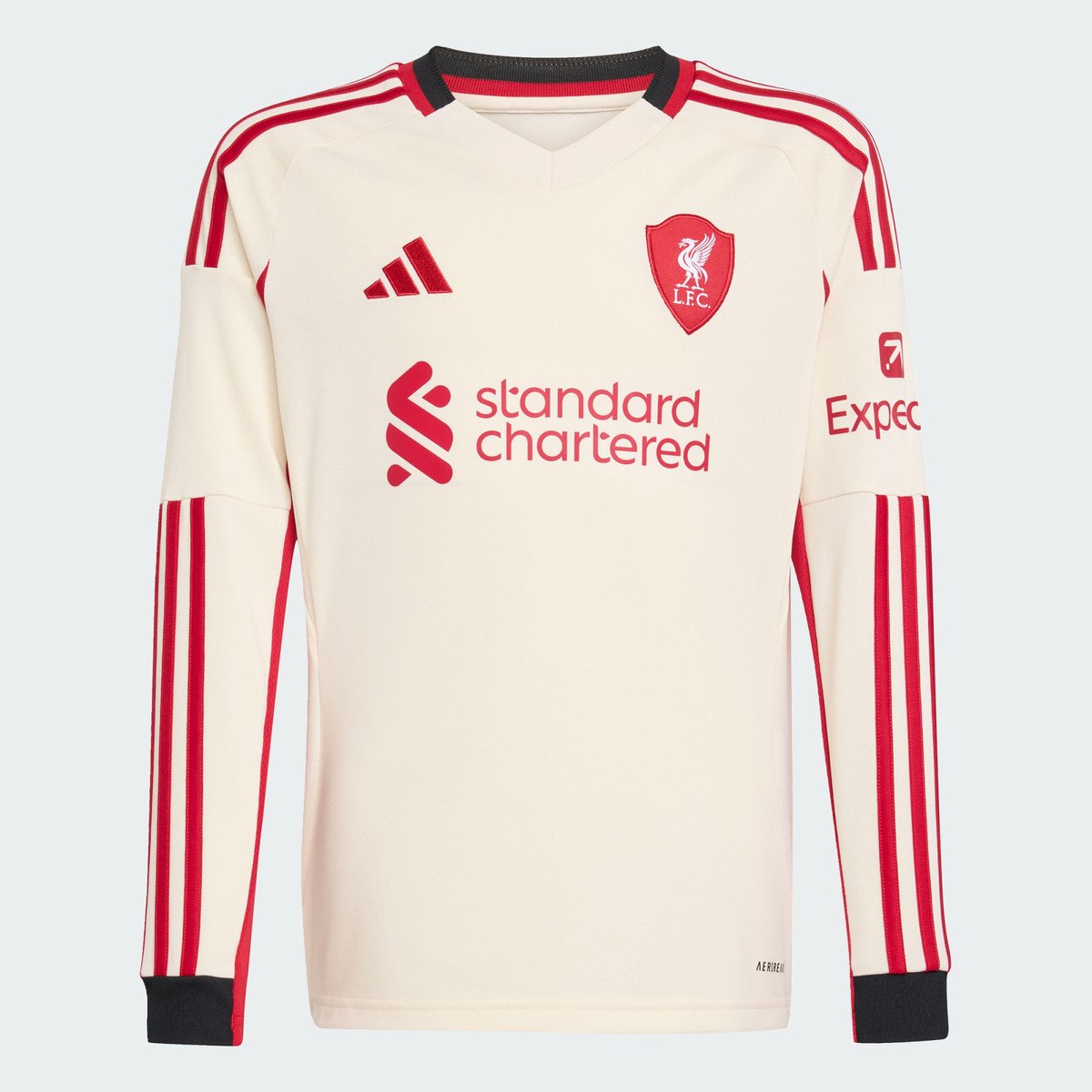 Maillot Extérieur Manches Longues Liverpool Fc 25/26 Enfants Maillot Extérieur Manches Longues Liverpool Fc 25/26 Enfants wonder white, adidas Performance