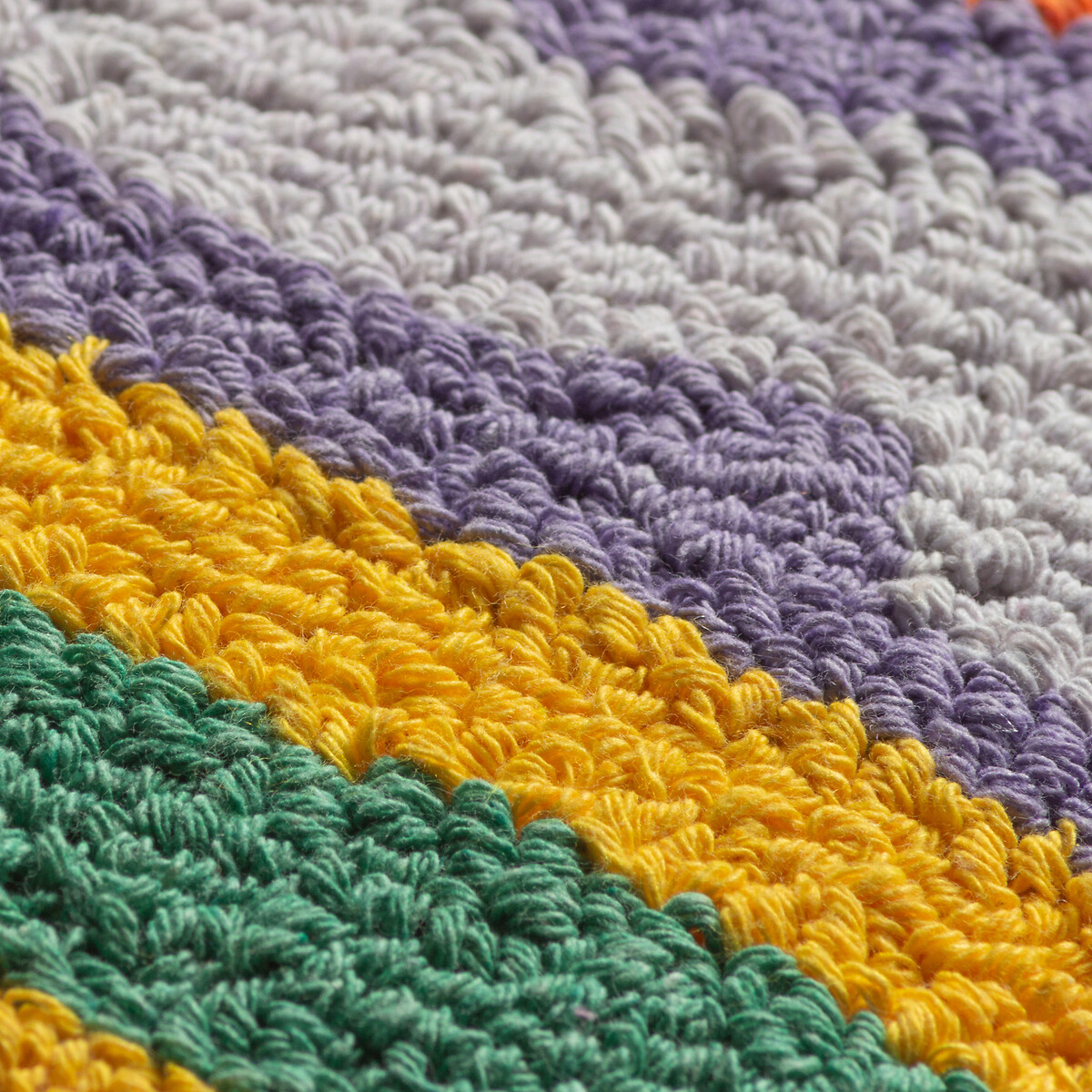 Disco Knitted Filled Cushion 30x50cm multi-coloured, HEYA HOME