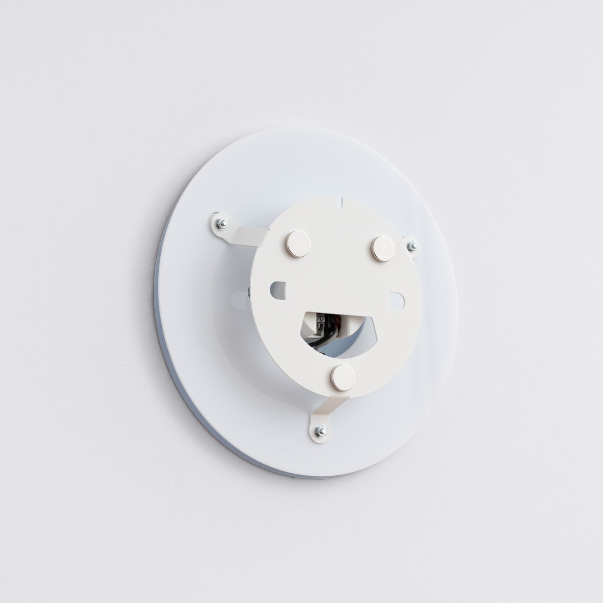 Applique murale Acier Blanc LED 1 Borgen blanc, EDEN