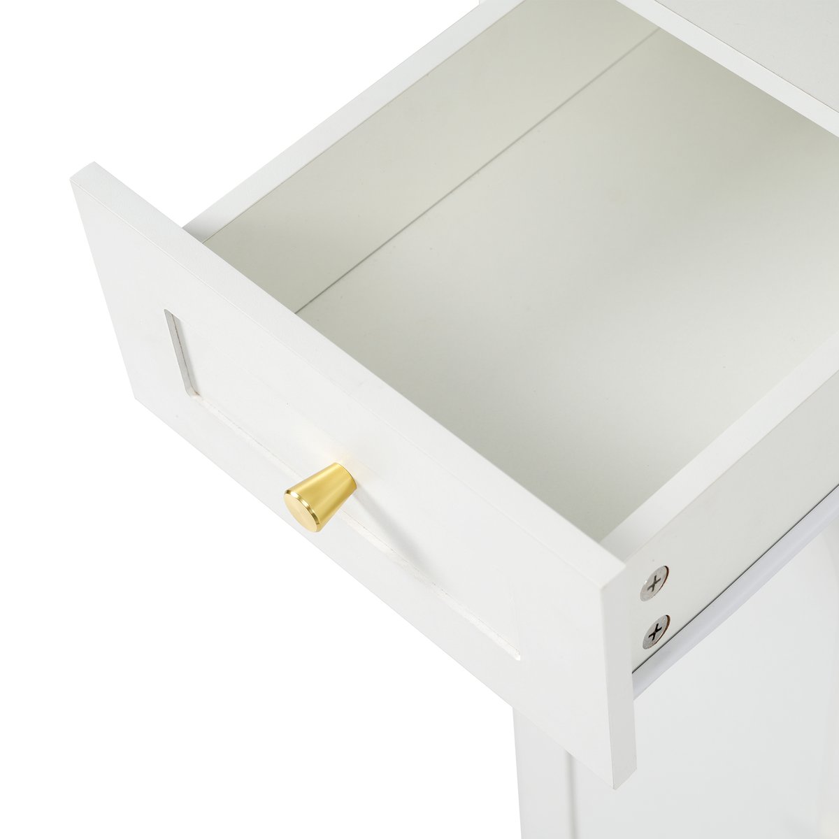 Vestiaire d'entrée avec banc et rangement, PORTER-N blanc, MEUBLES COSY