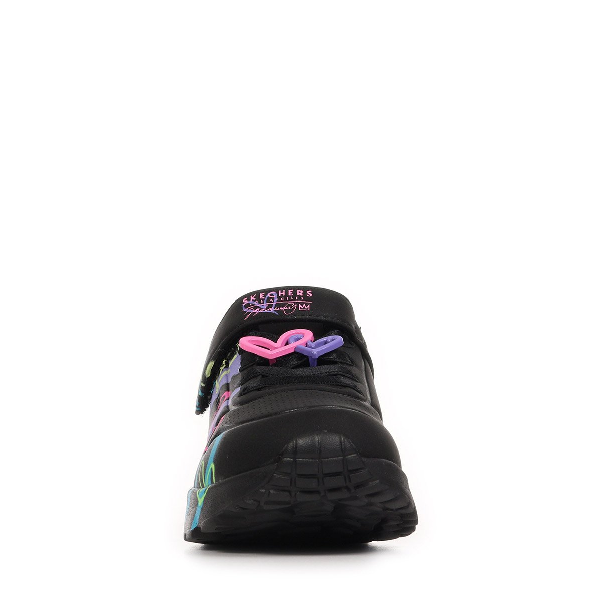 Baskets UNO LITE HEART STATUS black multi, SKECHERS