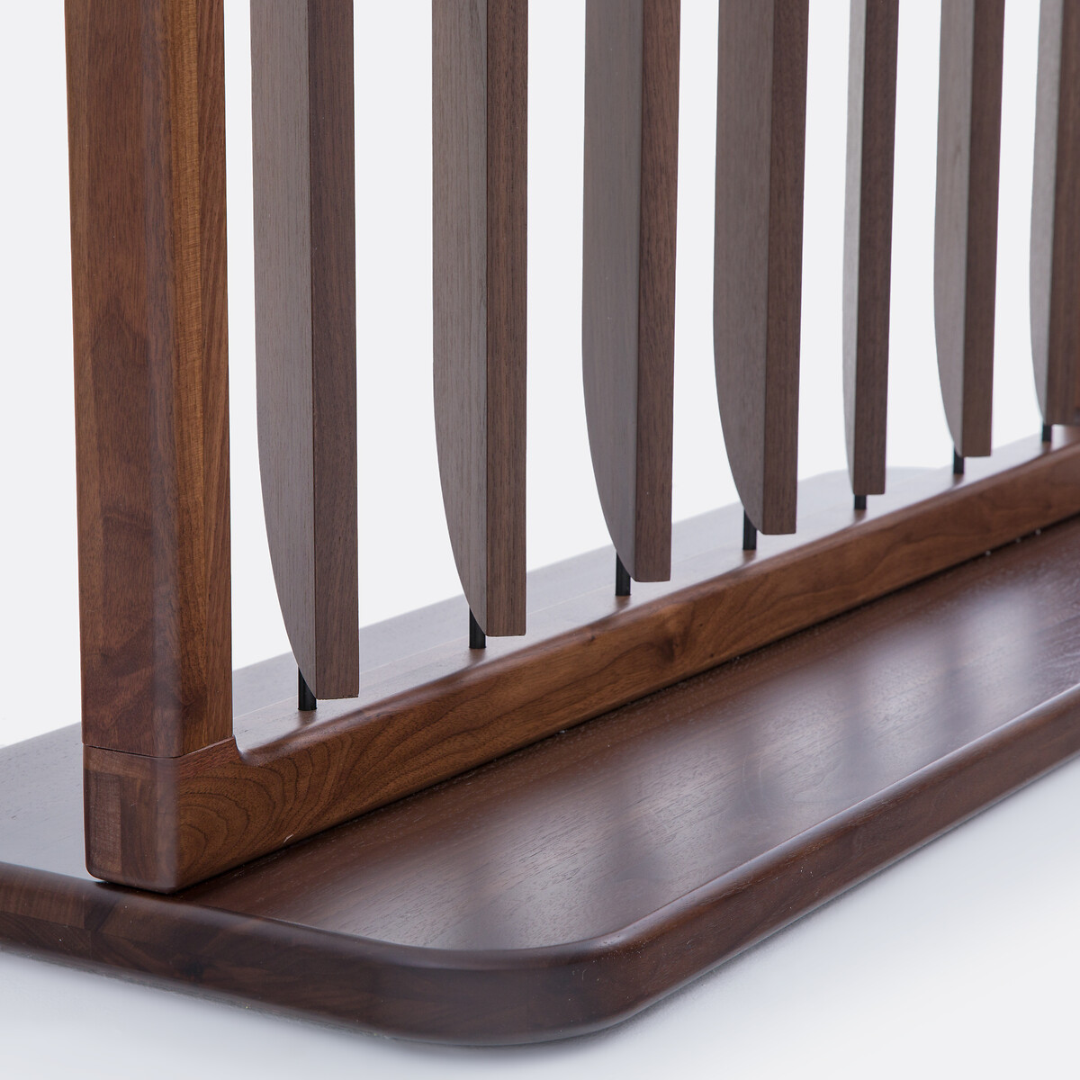 Acapulco Room Divider in Solid Walnut and Walnut Veneer walnut, LA REDOUTE INTERIEURS