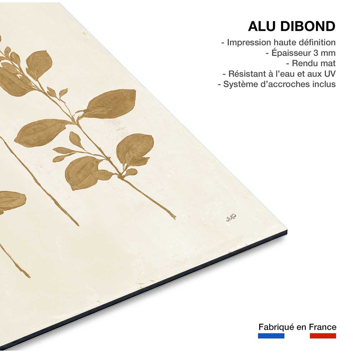 Tableau Recolte d'or Fresca tableau alu dibond, HEXOA