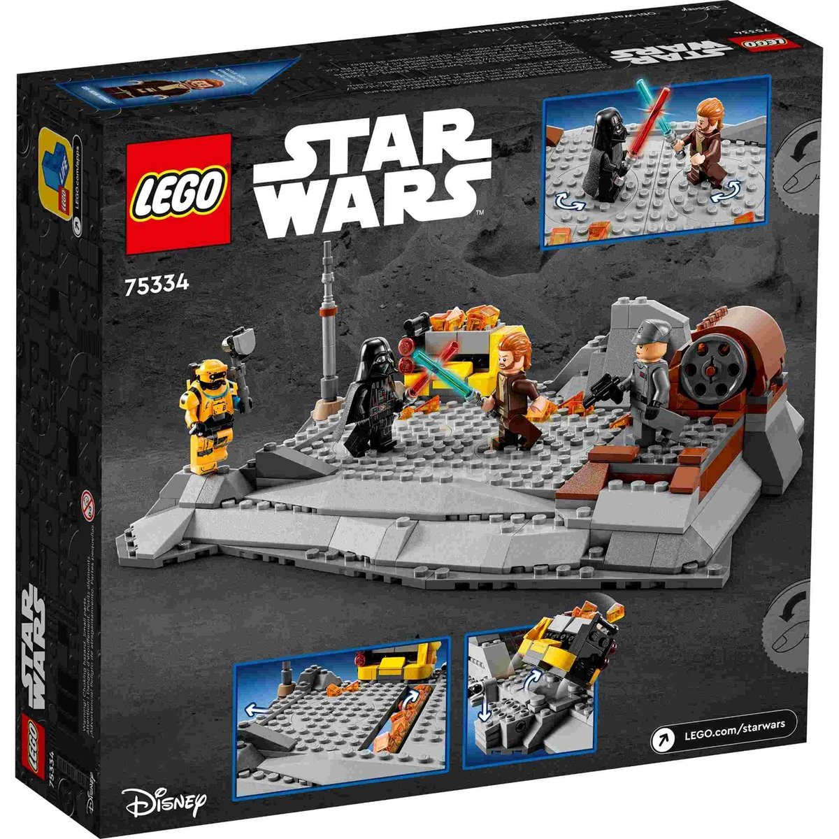 Star Wars Obi-Wan Kenobi™ contre Dark Vador multicolore, LEGO
