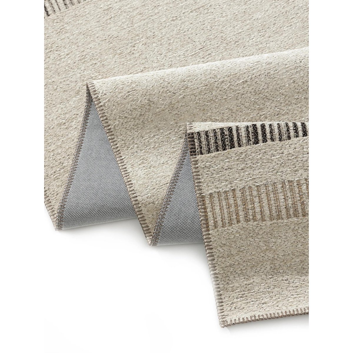 Tapis tissé à plat ELENA beige/marron, BENUTA