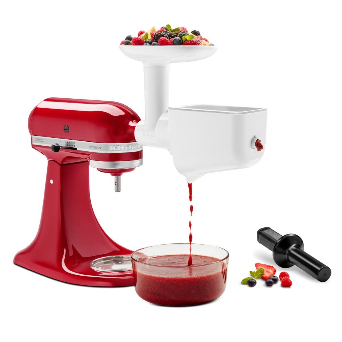 Passoire et tamis 5KSMFVSP PASSOIRE A FRUITS ET LEGUMES blanc / inox, KITCHENAID