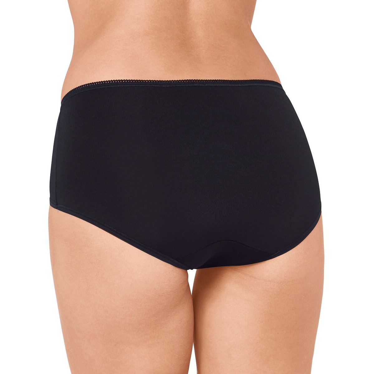 Pack of 3 Midi Knickers black, SLOGGI