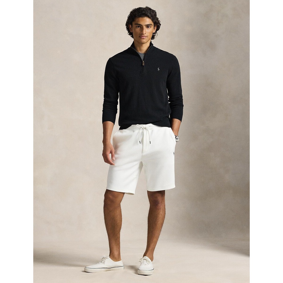 Double Knit Shorts white, POLO RALPH LAUREN