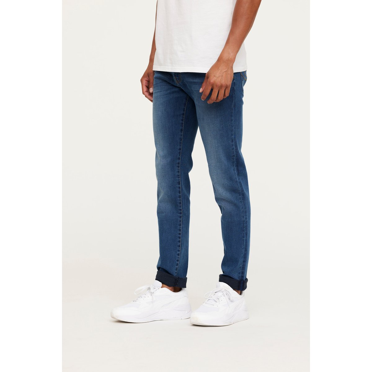 Jean coton slim LC128 light brushed, LEE COOPER