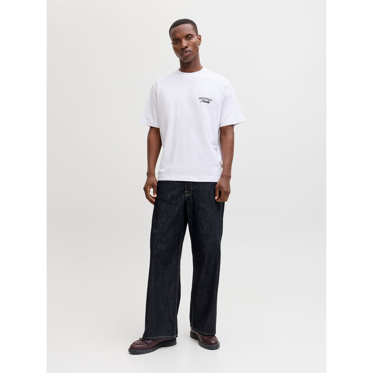 T-Shirt bright white 2, JACK & JONES