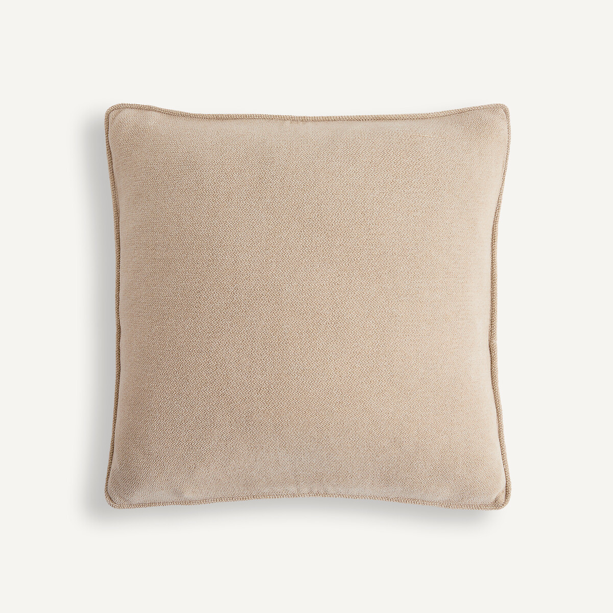 Housse de coussin, velours chenille, Albon ivoire, AM.PM