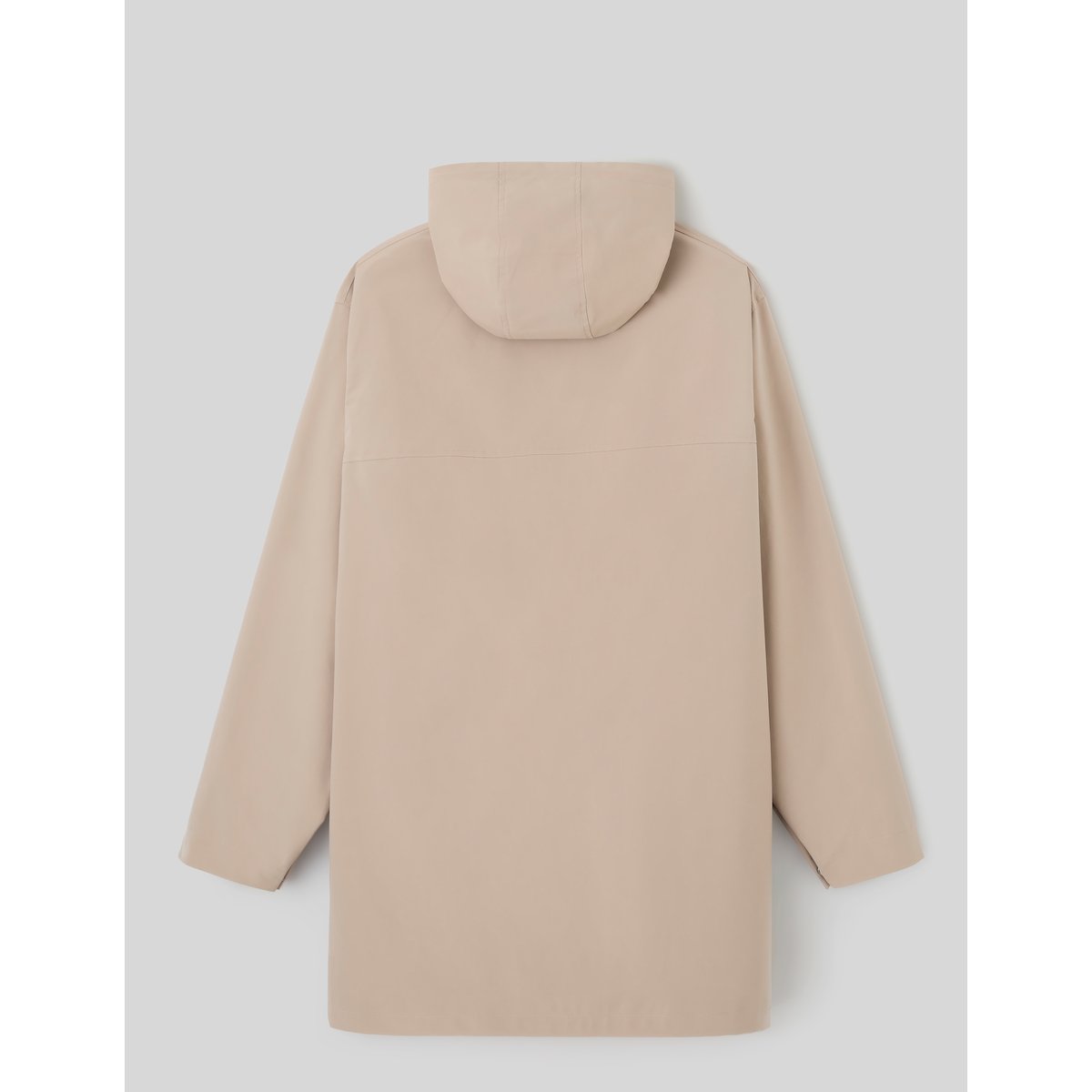 Parka légère à capuche marron, BZB