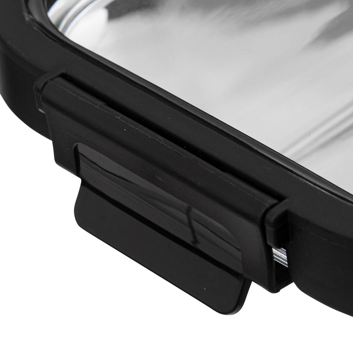 Boîte de conservation verre 0,9L CLIPEAT transparent, 5FIVE SIMPLY SMART