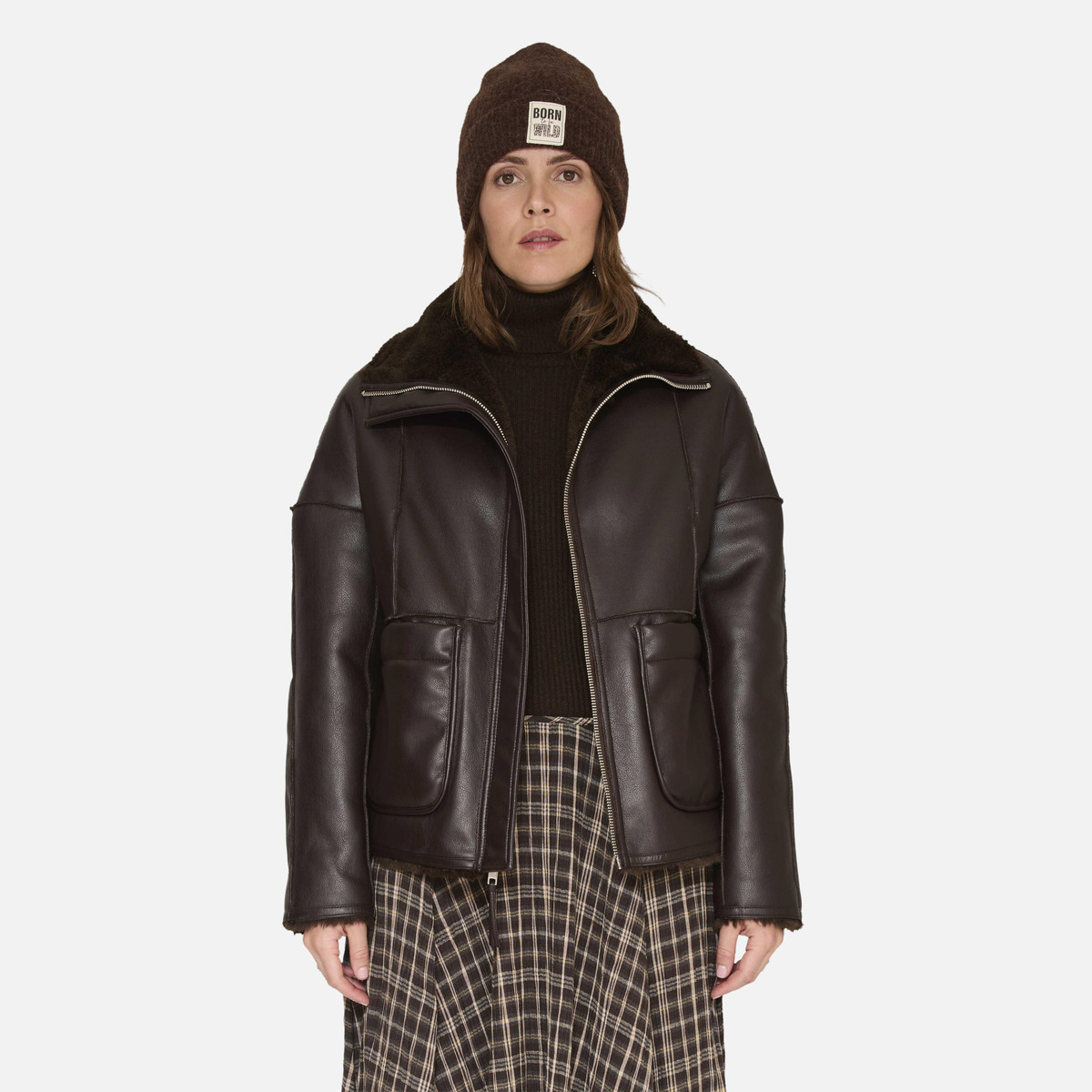 Manteau MELEN brown, MKT STUDIO
