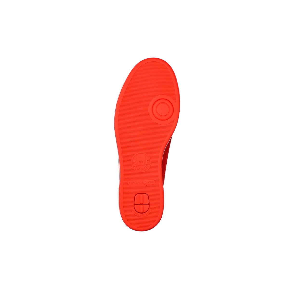 Baskets en cuir NIKITA rouge p5139187, MEPHISTO