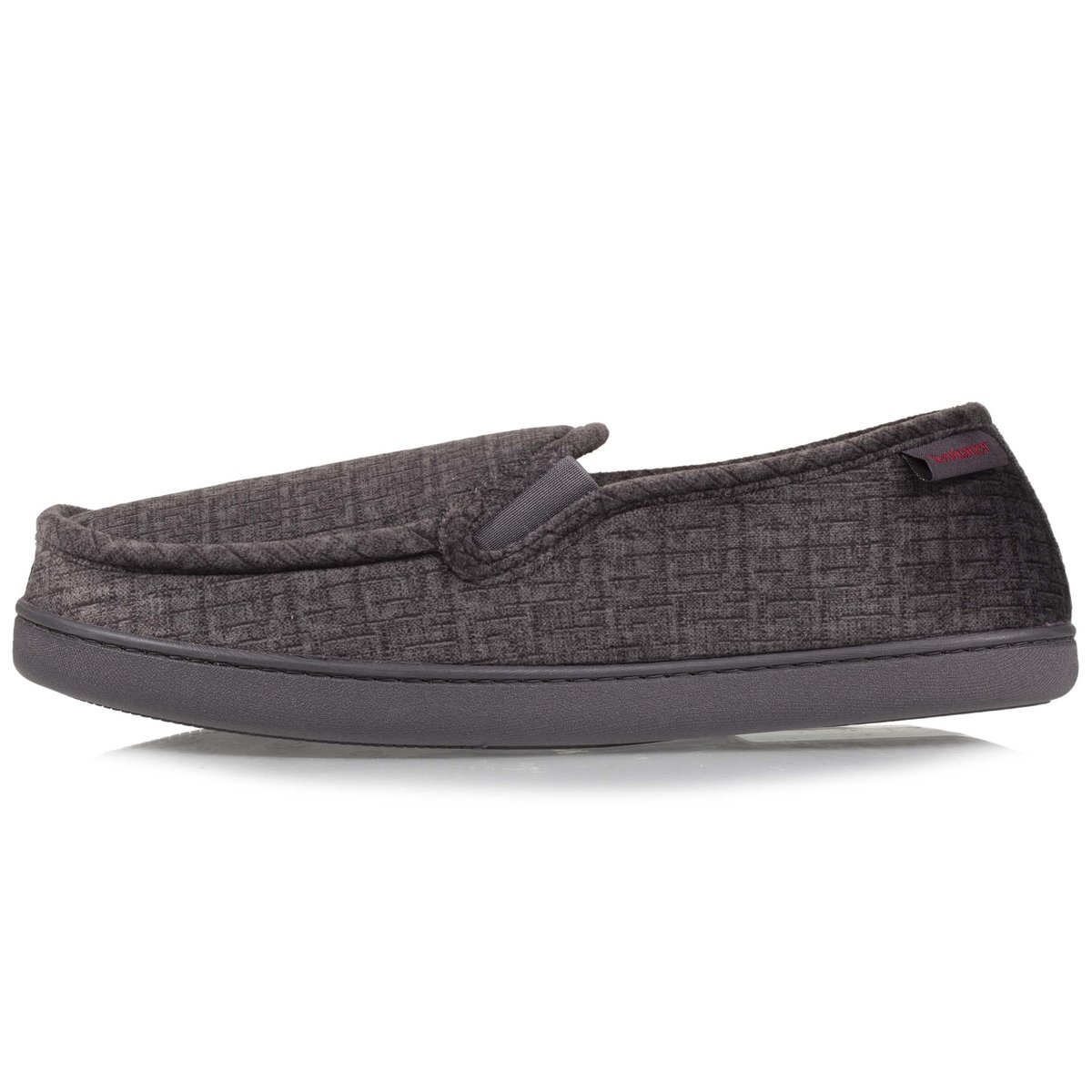 Chaussons Mocassins gris, ISOTONER