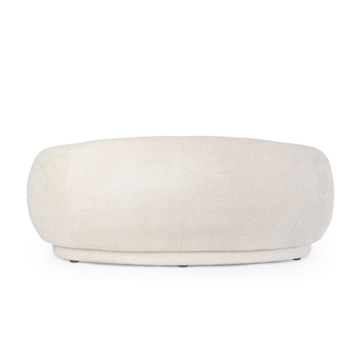 Canapé 3 places en tissu bouclette beige L191 - ELLA beige, HELLIN, DEPUIS 1862