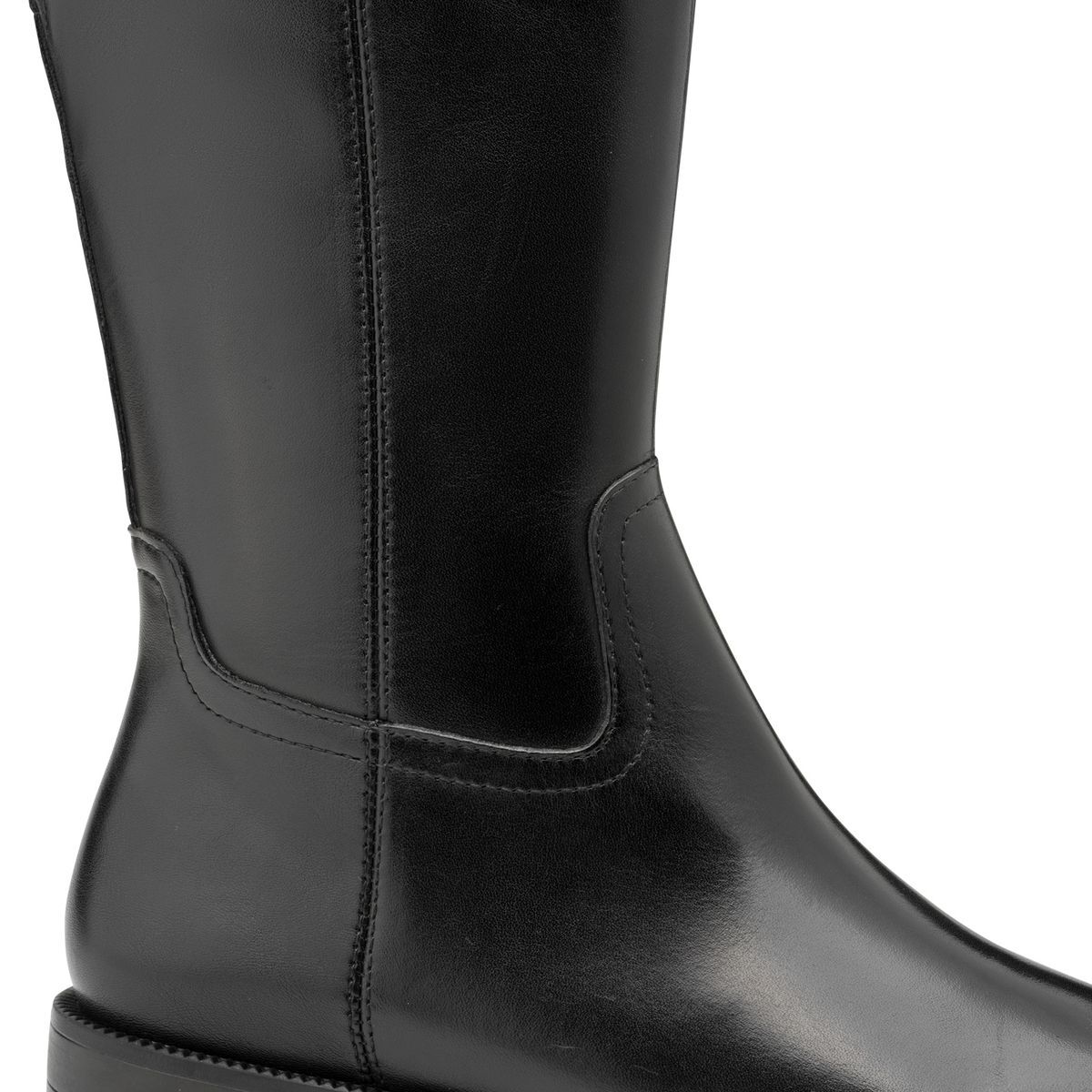 Bottes en cuir noir, TAMARIS