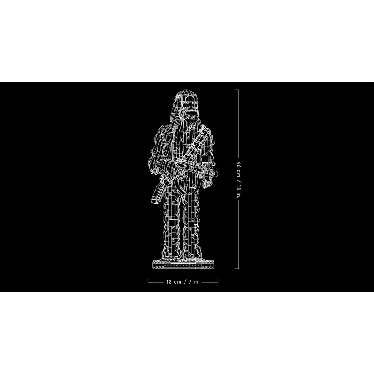 Star Wars Chewbacca multicolore, LEGO