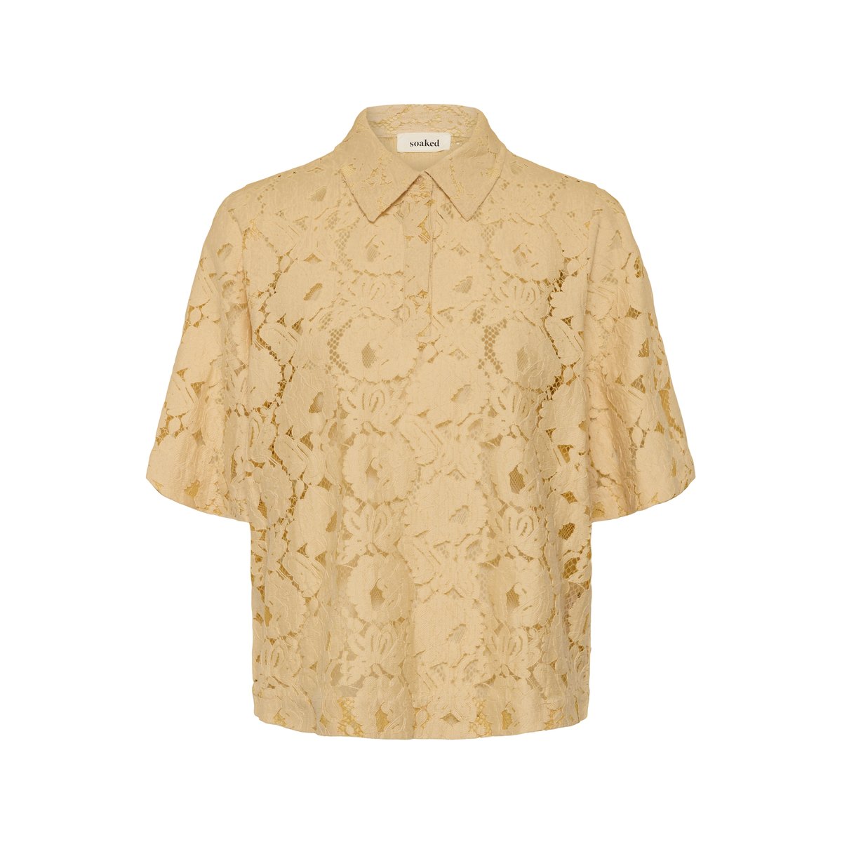 Á manches longues jaune reed yellow, SOAKED IN LUXURY