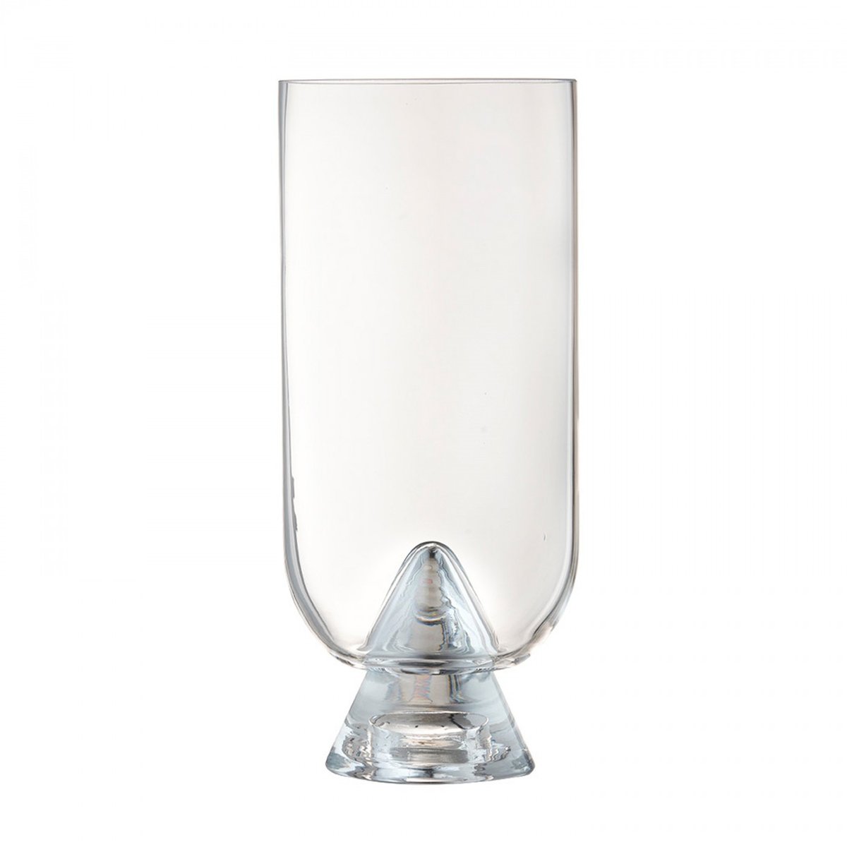 Vase Glacies H 23 cm transparent, AYTM