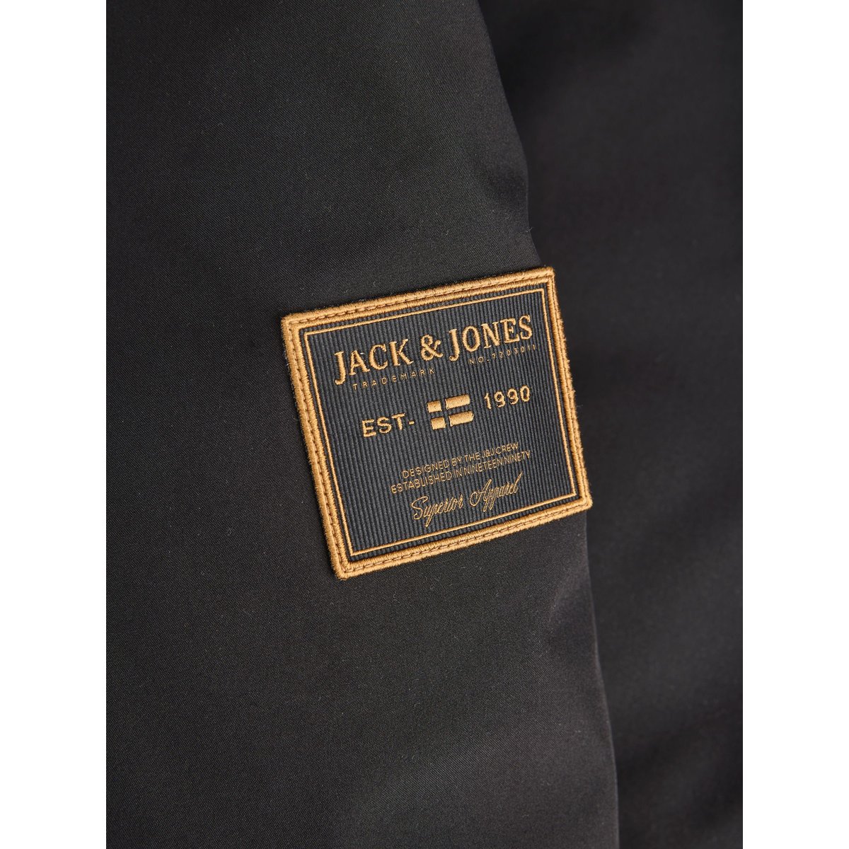 Parka black 1, JACK & JONES