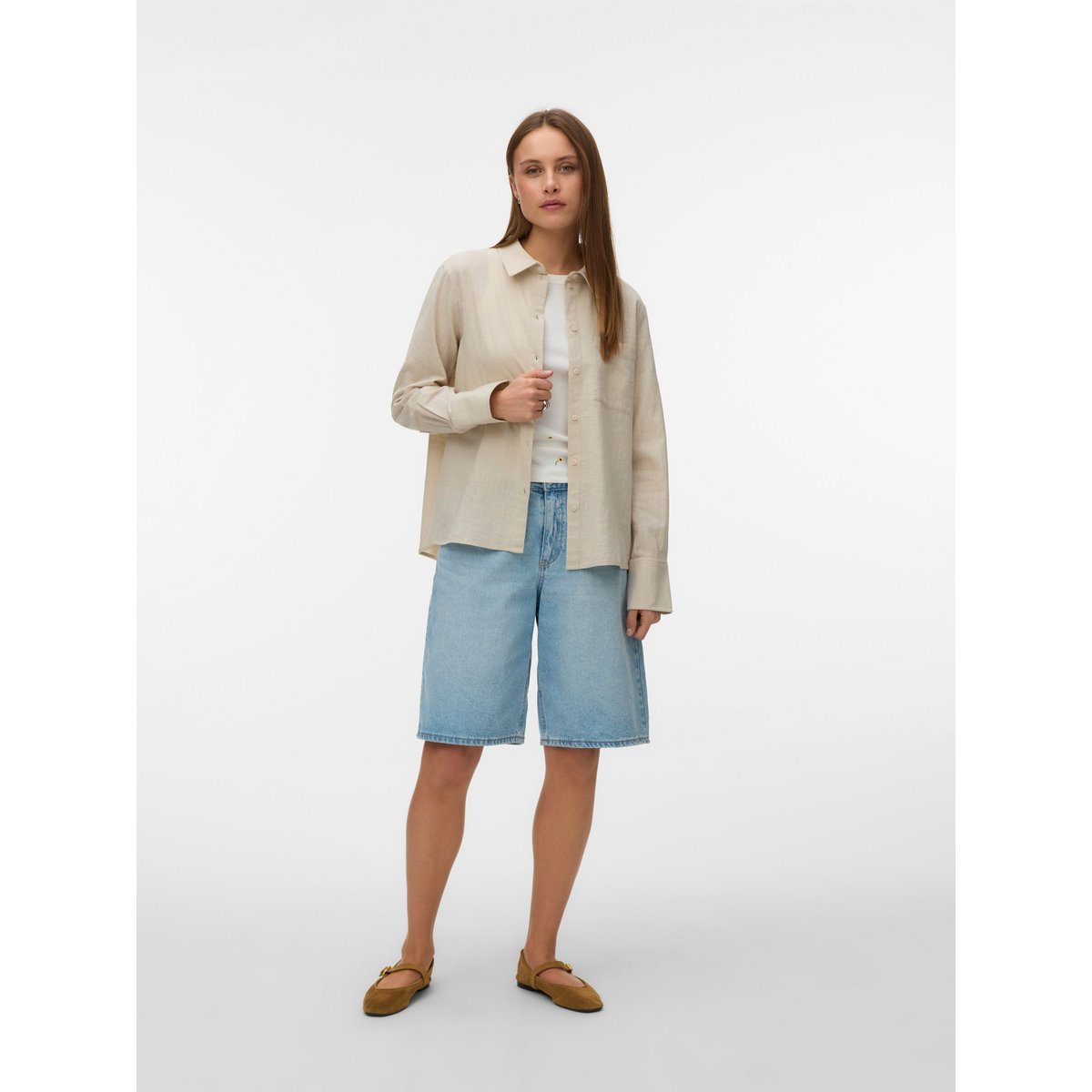 Chemise silver lining, VERO MODA