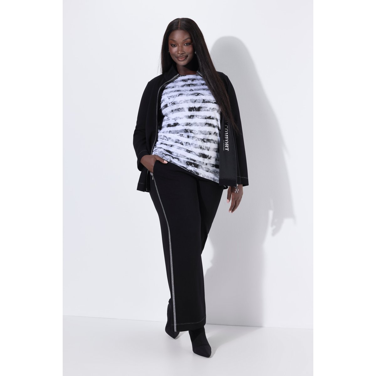Pantalon de jogging Rose noir, ULLA POPKEN