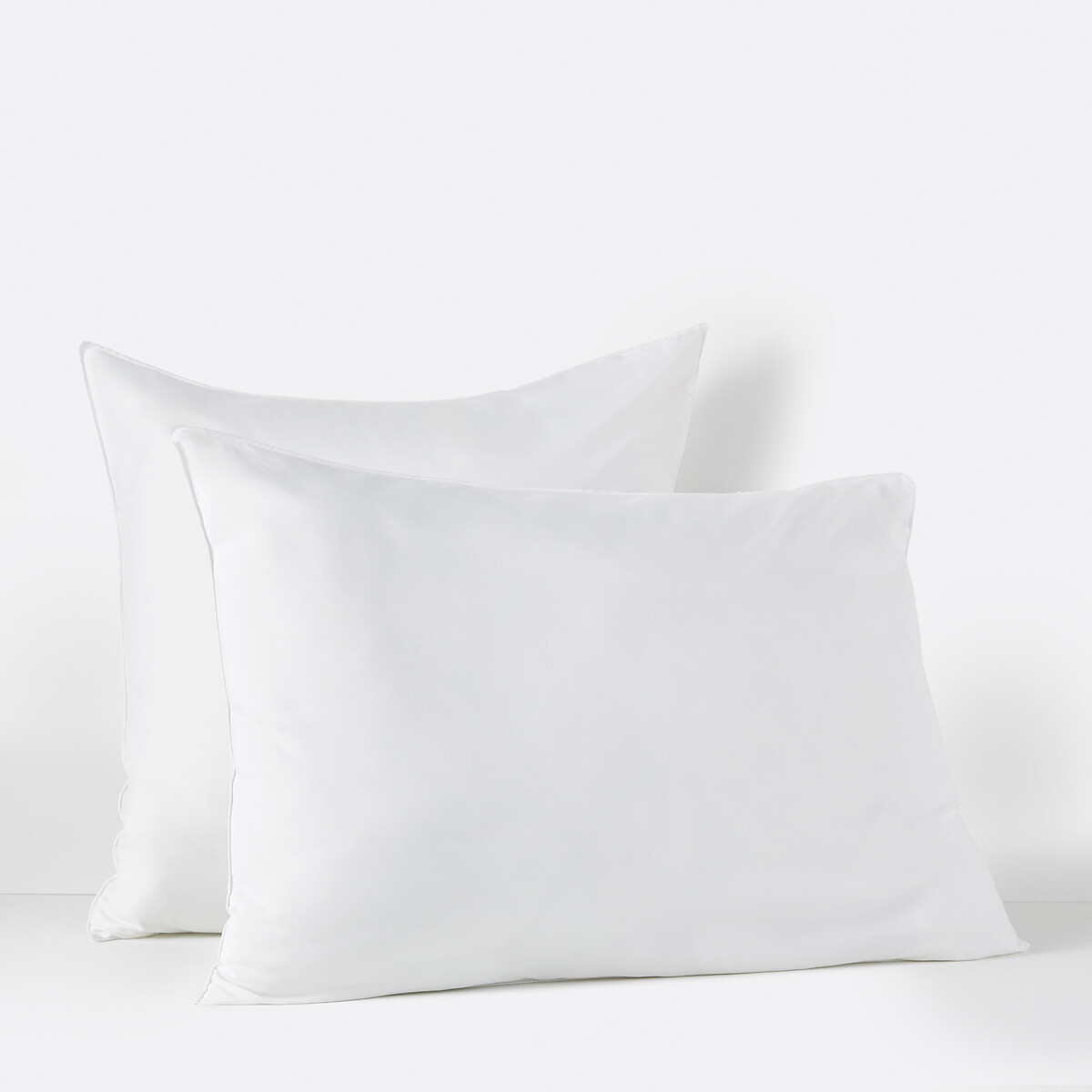 Lot 2 oreillers moelleux protect antiacarien blanc, LA REDOUTE INTERIEURS