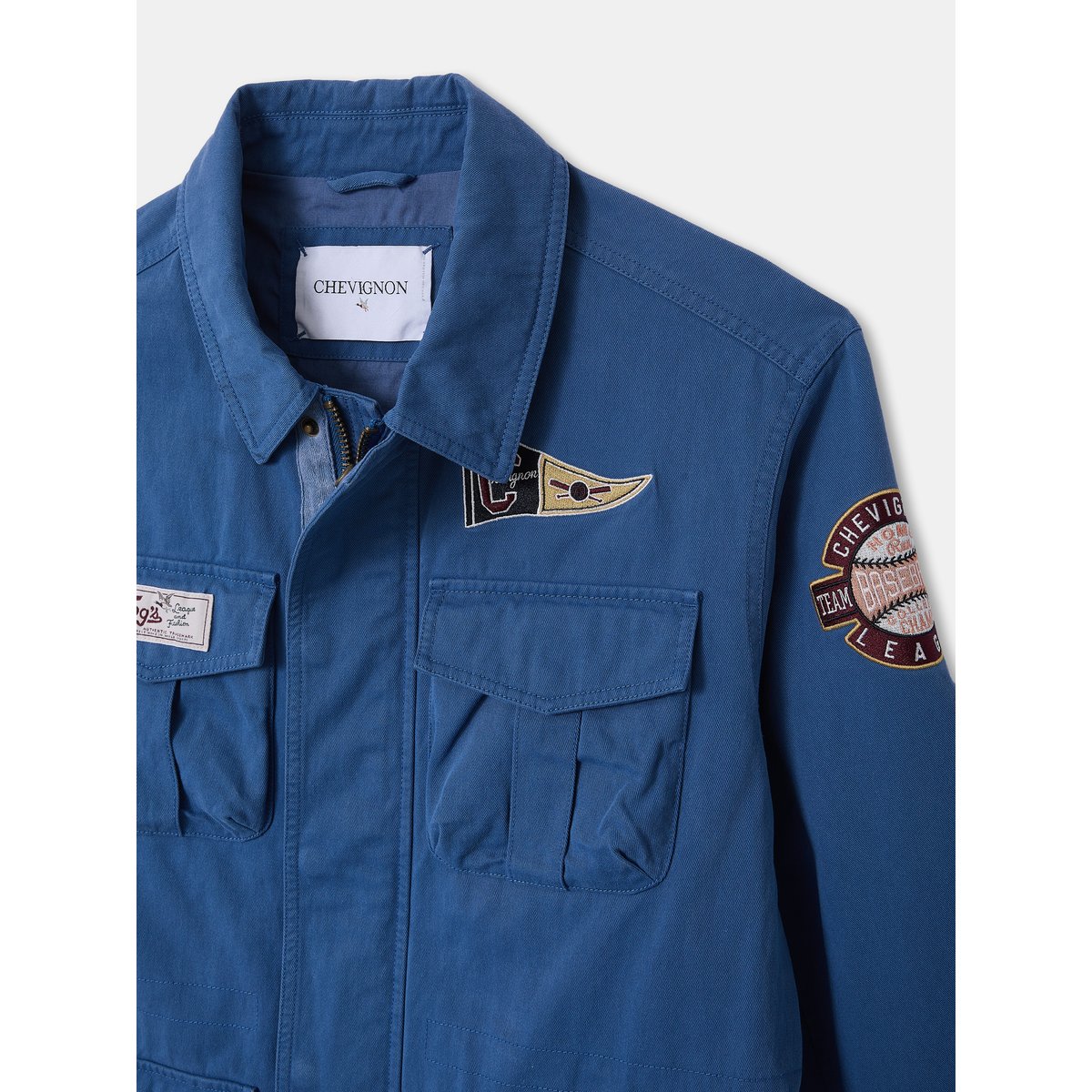 Veste en coton DAKAR C bleu, CHEVIGNON