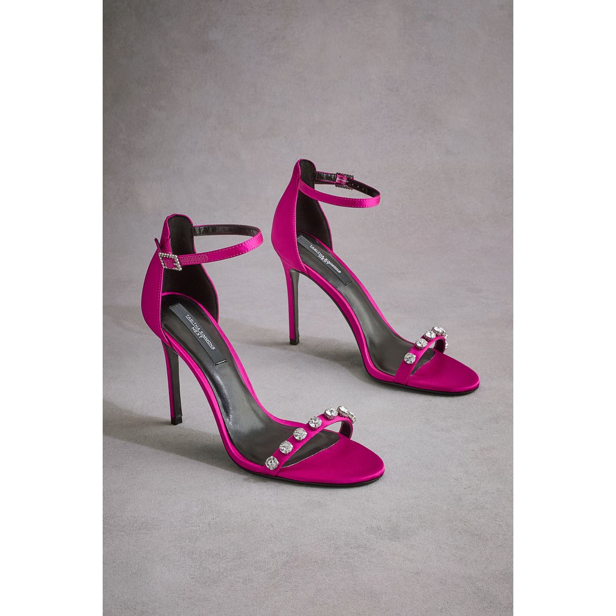 Sandales ornées de pierres rose, NEXT