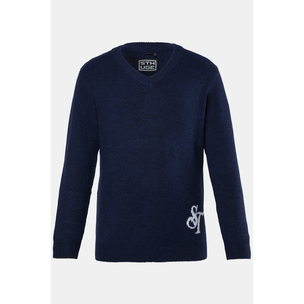 Pull, maille épaisse, mélange de laine marine, STHUGE