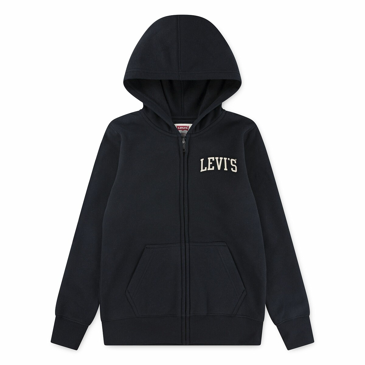 Zip-Up Hoodie in Brushed Fleece black, LEVI'S KIDS