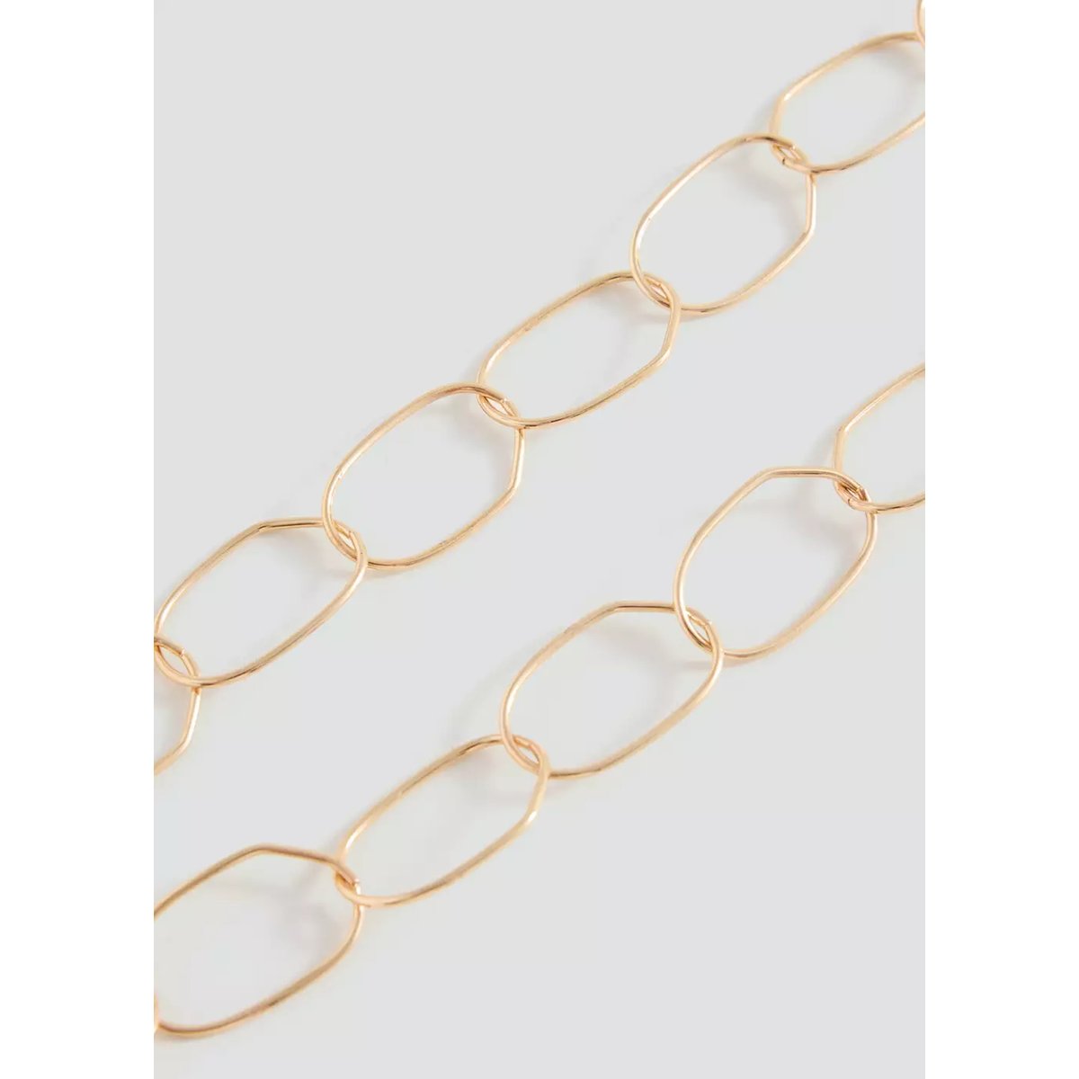Collier double chaîne or, MANGO TEEN
