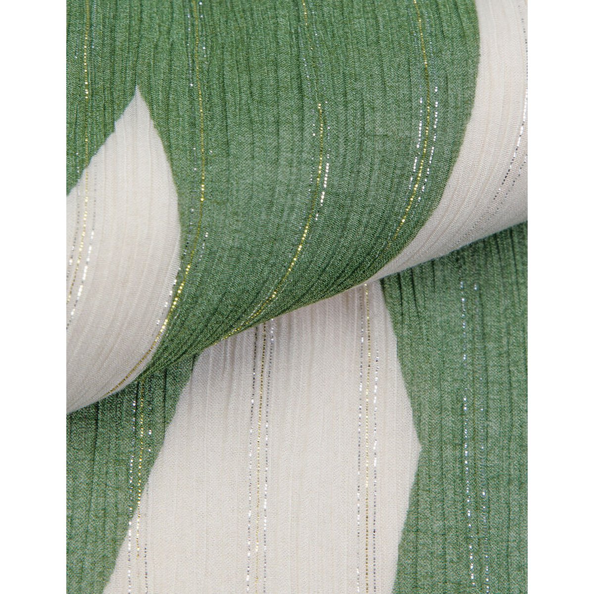 Robe longue imprimée smock green, IKKS