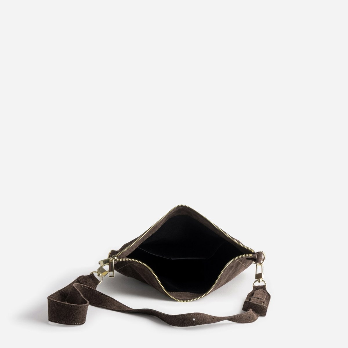 Sac Besace en cuir KAPIRI marron, ERAM