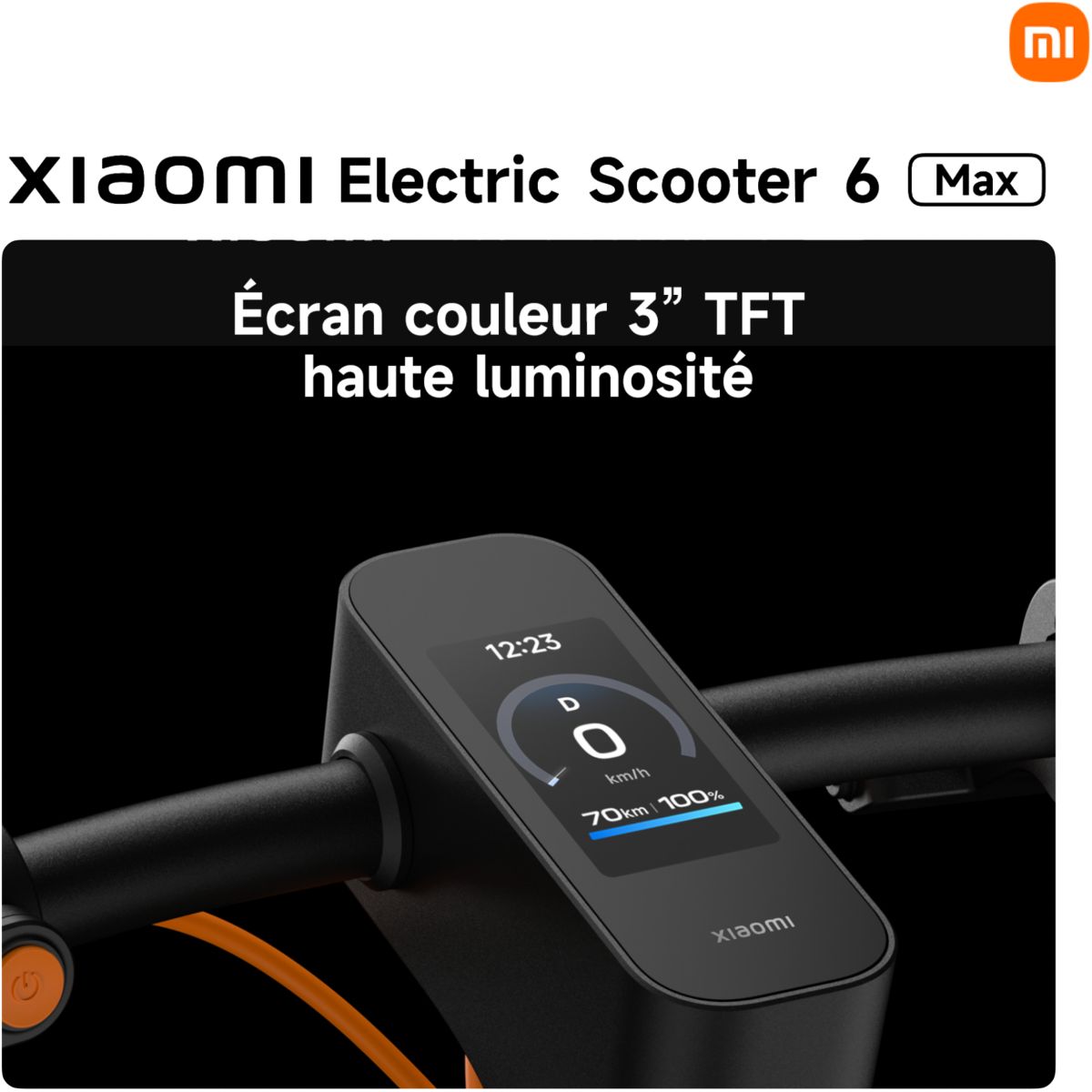 Trottinette électrique Electric Scooter 6 Max Noir noir, XIAOMI