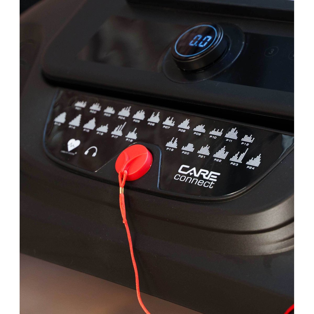 Tapis de course connecté - 18km/h - CARE - CROSSER - KINOMAP noir, CARE FITNESS