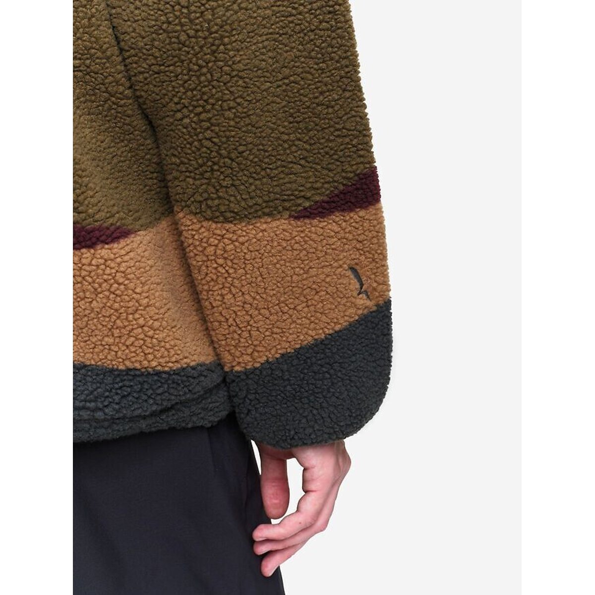 Pile collo alto con bottoni a pressione multicolore, AIGLE